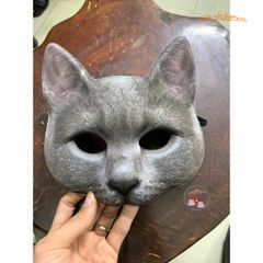 Mặt Nạ Hóa Trang Cáo Nửa Mặt Halloween - Phụ Kiện Độc Đáo Cho Bữa Tiệc Hóa Trang, Tháng 10 Ấn Tượng