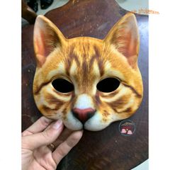 Mặt Nạ Hóa Trang Cáo Nửa Mặt Halloween - Phụ Kiện Độc Đáo Cho Bữa Tiệc Hóa Trang, Tháng 10 Ấn Tượng