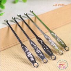 Cây Lấy Ráy Tai Inox 100% Thép Không Gỉ - Dụng Cụ Vệ Sinh Tiện Dụng, An Toàn Cho Gia Đình, Dễ Dàng Mang Theo