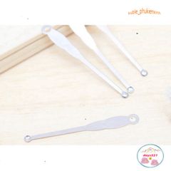 Cây Lấy Ráy Tai Inox 100% Thép Không Gỉ - Dụng Cụ Vệ Sinh Tiện Dụng, An Toàn Cho Gia Đình, Dễ Dàng Mang Theo