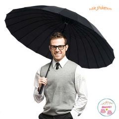 Ô Dù Cầm Tay Siêu To 24 Nan Chống Nước và Chống UV - Dù Che Nắng, Che Mưa Chất Lượng, Thích Hợp Dã Ngoại, Du Lịch