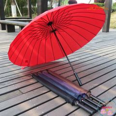 Ô Dù Cầm Tay Siêu To 24 Nan Chống Nước và Chống UV - Dù Che Nắng, Che Mưa Chất Lượng, Thích Hợp Dã Ngoại, Du Lịch