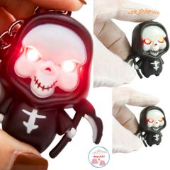 Móc Khóa Thần Chết Phát Sáng LED - Móc Khóa Âm Thanh Kỳ Bí, Phụ Kiện Thú Vị Dành Cho Fan Hâm Mộ Mình