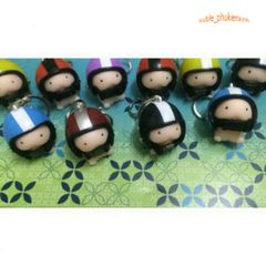 Móc Khóa Bé Ciu Dễ Thương 4cm - Siêu Anh Hùng Đội Mũ Bảo Hiểm Ngộ Nghĩnh, Phụ Kiện Thời Trang Độc Đáo Thay Đổi Phong Cách