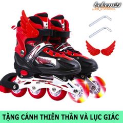 Giày Trượt Patin Phát Sáng QF Thế Hệ Mới Dành Cho Trẻ Em - Nhiều Màu Sắc - Tặng 2 Cờ Lê Tháo Lốp - Đồ Chơi Giáo Dục An Toàn