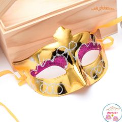 Mặt Nạ Lông Vũ PRTA Công Chúa - Trang Điểm Tiệc Tùng cho Làn Da Mịn Màng, Phụ Kiện Hóa Trang Sáng Tạo