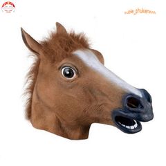 Mặt Nạ Đầu Ngựa Nhiều Màu Sắc - Độc Đáo Cho Tiệc Hóa Trang Halloween, Giáng Sinh, Quà Tặng Thú Vị.