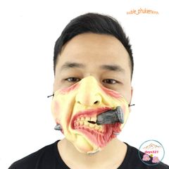 Khẩu Trang 3D Hình Mặt Cười Biểu Cảm Troll - Phong Cách Độc Đáo, Bảo Vệ Sức Khỏe, Thời Trang Ngộ Nghĩnh Cho Bạn Trẻ