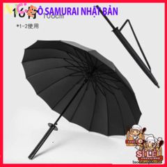 Ô Dù Samurai Nhật Bản Cán Dài - Phong Cách Sang Trọng Cho Nam Nữ, Thiết Kế Độc Đáo Và Tiện Lợi, Thích Hợp Mọi Dịp