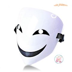 Mặt Nạ Halloween Hình Mặt Cười Trắng HIRUKO - Phụ Kiện Trang Trí Vui Nhộn Cho Tiệc Hóa Trang, Cosplay, Ảnh Chụp Độc Đáo