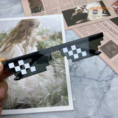 Kính Thuglife 6 Chấm MINECRAFT Đa Màu - Kính Thời Trang Năng Động và Cá Tính Dành Cho Fans Game MINECRAFT