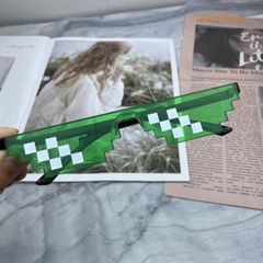 Kính Thuglife 6 Chấm MINECRAFT Đa Màu - Kính Thời Trang Năng Động và Cá Tính Dành Cho Fans Game MINECRAFT