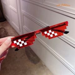 Kính Thuglife 6 Chấm MINECRAFT Đa Màu - Kính Thời Trang Năng Động và Cá Tính Dành Cho Fans Game MINECRAFT
