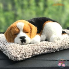 Thú Bông Hút Mùi Than Hoạt Tính Hình Chó Mèo - Đồ Trang Trí Ô Tô và Bàn Làm Việc Dễ Thương, Khử Mùi Hiệu Quả
