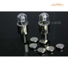 Bộ 2 Đèn Led Neon Gắn Van Xe Đạp/Xe Máy – Đèn Cảm Biến Ánh Sáng 7 Màu Chống Nước Cho Xe Thể Thao Nổi Bật và An Toàn