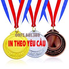 Huy Chương Kim Loại Thể Thao Vàng Bạc Đồng - Thiết Kế và In Ấn Theo Yêu Cầu, Huy Chương Giải Thưởng Chất Lượng Cao
