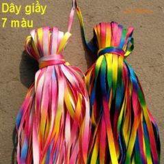 Dây Giày 7 Màu Phát Sáng Dạ Quang - Dây Buộc Giày Cầu Vồng Chắc Chắn Cho Giày Thể Thao, Phong Cách Cá Tính, Tiện Dụng