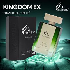 Nước Hoa Nam KINGDOM EX 100ML - Hương Gỗ Phương Đông Sang Trọng, Eau De Parfum Cao Cấp, Lưu Hương Lâu 7-12 Giờ