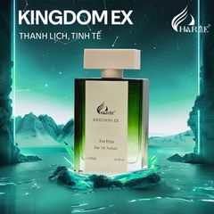 Nước Hoa Nam KINGDOM EX 100ML - Hương Gỗ Phương Đông Sang Trọng, Eau De Parfum Cao Cấp, Lưu Hương Lâu 7-12 Giờ
