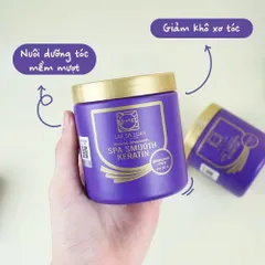 Ủ tóc lụa Lae Sa Luay Collagen Thái lan hũ tím 250ml