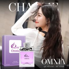 Nước hoa Charme OMNIA 50ML - Hương thơm nữ tính quyến rũ, Floral Fruity phong cách sang trọng, lưu hương lâu, quà tặng hoàn hảo cho phái đẹp