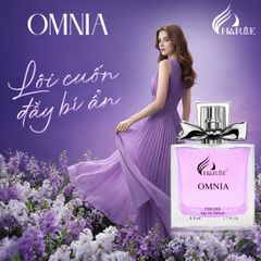 Nước hoa Charme OMNIA 50ML - Hương thơm nữ tính quyến rũ, Floral Fruity phong cách sang trọng, lưu hương lâu, quà tặng hoàn hảo cho phái đẹp