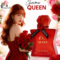 Nước Hoa Nữ Charme QUEEN 100ML - Hương Hoa Cỏ Trái Cây Sang Trọng, Quyến Rũ, Độc Đáo, Duy Trì Lưu Hương Lâu 7-12 Giờ