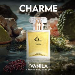 Nước Hoa Nữ Charme Vanila 50ML - Hương Ngọt Ngào, Phong Cách Nữ Tính, Lưu Hương Lâu, Quà Tặng Tuyệt Vời.