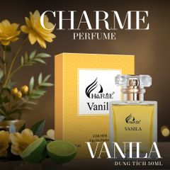 Nước Hoa Nữ Charme Vanila 50ML - Hương Ngọt Ngào, Phong Cách Nữ Tính, Lưu Hương Lâu, Quà Tặng Tuyệt Vời.