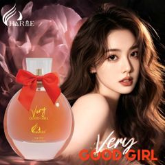 Nước hoa nữ Charme Very Good Girl 100ML - Hương ngọt ngào, quyến rũ với trái cây mọng nước và hoa hồng, quà tặng hoàn hảo cho phái đẹp