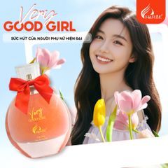 Nước hoa nữ Charme Very Good Girl 100ML - Hương ngọt ngào, quyến rũ với trái cây mọng nước và hoa hồng, quà tặng hoàn hảo cho phái đẹp