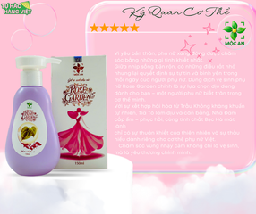 [MUA 1 TẶNG 1] Dung Dịch Vệ Sinh ROSE GARDEN MỘC AN 150ml - Chiết Xuất Lá Trầu Không, Nha Đam, Tía Tô, Bạc Hà - Ngăn Ngừa Viêm Nhiễm, Kháng Khuẩn