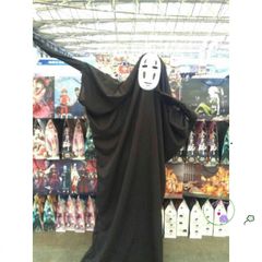 Bộ hóa trang áo choàng đen và mặt nạ vô diện LUC55 - Set Halloween cho trẻ em và người lớn, phù hợp mọi kích cỡ