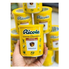 Kẹo Ricola Original 250g - Kẹo Chiết Xuất Thảo Dược Từ Đức Hỗ Trợ Hệ Hô Hấp, Dễ Chịu, Không Gluten, Không Lactose