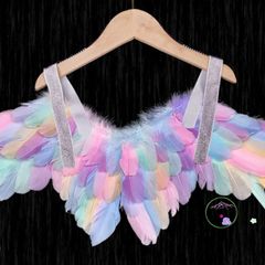 Cánh Thiên Thần và Quỷ Đen Gập Gọn - Phụ Kiện Cosplay Đa Năng Unisex Chất Lượng Cao Cho Halloween và Biểu Diễn Sân Khấu