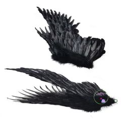 Cánh Thiên Thần và Quỷ Đen Gập Gọn - Phụ Kiện Cosplay Đa Năng Unisex Chất Lượng Cao Cho Halloween và Biểu Diễn Sân Khấu