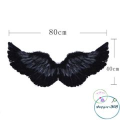Cánh Thiên Thần Cosplay Đen Trắng - Phụ Kiện Hóa Trang Huyền Bí Cho Tiệc Halloween và Sự Kiện Đặc Biệt