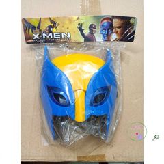 Bộ hóa trang Người Sói Wolverine - Áo choàng satin, mặt nạ và móng vuốt phát sáng cho bé trai từ 90-130cm - Quà tặng độc đáo