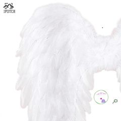 Cánh Thiên Thần Lông Vũ Cosplay - Phụ Kiện Halloween Độc Đáo Với Dây Đeo Thun Cho Bữa Tiệc Tematik, Thời Trang và Đáng Yêu