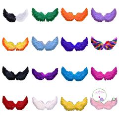 Cánh Thiên Thần Giả Lông Vũ Doverywell - Phụ Kiện Hóa Trang Halloween Cho Người Lớn & Trẻ Em, Nâng Tầm Phong Cách Kỳ Diệu