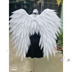 Cánh Thiên Thần Trắng Foam 1m x 1m - Trang Phục Hóa Trang cho Trẻ Em và Người Lớn, Thích Hợp Ngày Hội và Dịp Đặc Biệt