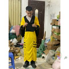 Bộ đồ hóa trang thầy pháp bắt ma - Trang phục cosplay pháp sư, cương thi, Vô Diện cho trẻ em và người lớn - Thời trang Halloween