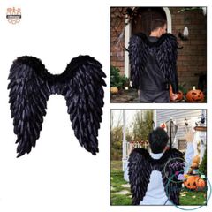 Cánh Thiên Thần Lông Vũ Cho Trẻ Em - Phụ Kiện Hóa Trang Halloween Tuyệt Đẹp Với Dây Đàn Hồi, Thích Hợp Cho Lễ Hội và Cosplay