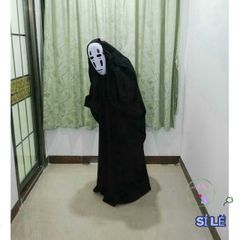 Bộ Đồ Giả Trang Vô Diện - Áo Choàng Đen, Mặt Nạ Ma Quái & Găng Tay - Thời Trang Cosplay Cho Trẻ Em & Người Lớn