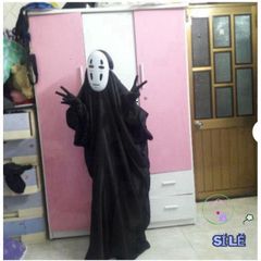Bộ Đồ Giả Trang Vô Diện - Áo Choàng Đen, Mặt Nạ Ma Quái & Găng Tay - Thời Trang Cosplay Cho Trẻ Em & Người Lớn