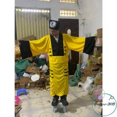 Bộ Trang Phục Hóa Trang Pháp Sư - Áo Đạo Sĩ Thiết Kế Cao Cấp cho Halloween và Cosplay, Gồm Nón và Lá Bùa Kỳ Bí