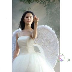 Cánh Thiên Thần Trắng 100cm x 80cm - Phụ Kiện Cosplay Đáng Yêu Cho Trẻ Em - Lễ Hội, Halloween, Tiệc Tùng