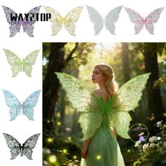 Cánh Thiên Thần Lấp Lánh WAY2TOP - Trang Phục Cosplay Công Chúa Dễ Thương Cho Bé Gái, Chất Liệu Organza Cao Cấp, Nhiều Màu Sắc