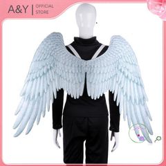 Cánh Thiên Thần Ma Quái Halloween - Đạo Cụ Cosplay cho Người Lớn và Trẻ Em, Thú Vị và Tiện Lợi cho Lễ Hội