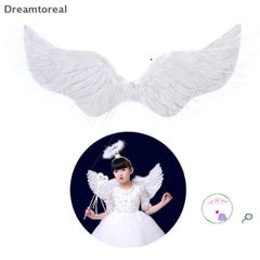 Cánh Thiên Thần Trắng Lông Vũ - Hoàn Hảo Cho Halloween & Cosplay Trẻ Em - Đồ Hóa Trang Độc Đáo, Phụ Kiện Tiệc Tùng
